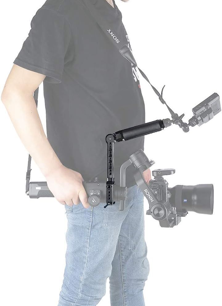 NICEYRIG ロゼットレザーハンドグリップ ＋ DJI Ronin S専用クランプ