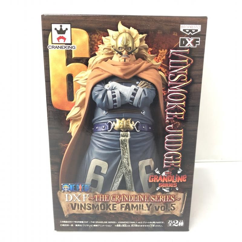【中古】バンプレスト ヴィンスモーク・ジャッジ ワンピース DXF THE GRANDLINE SERIES VINSMOKE FAMILY vol.5n[15]