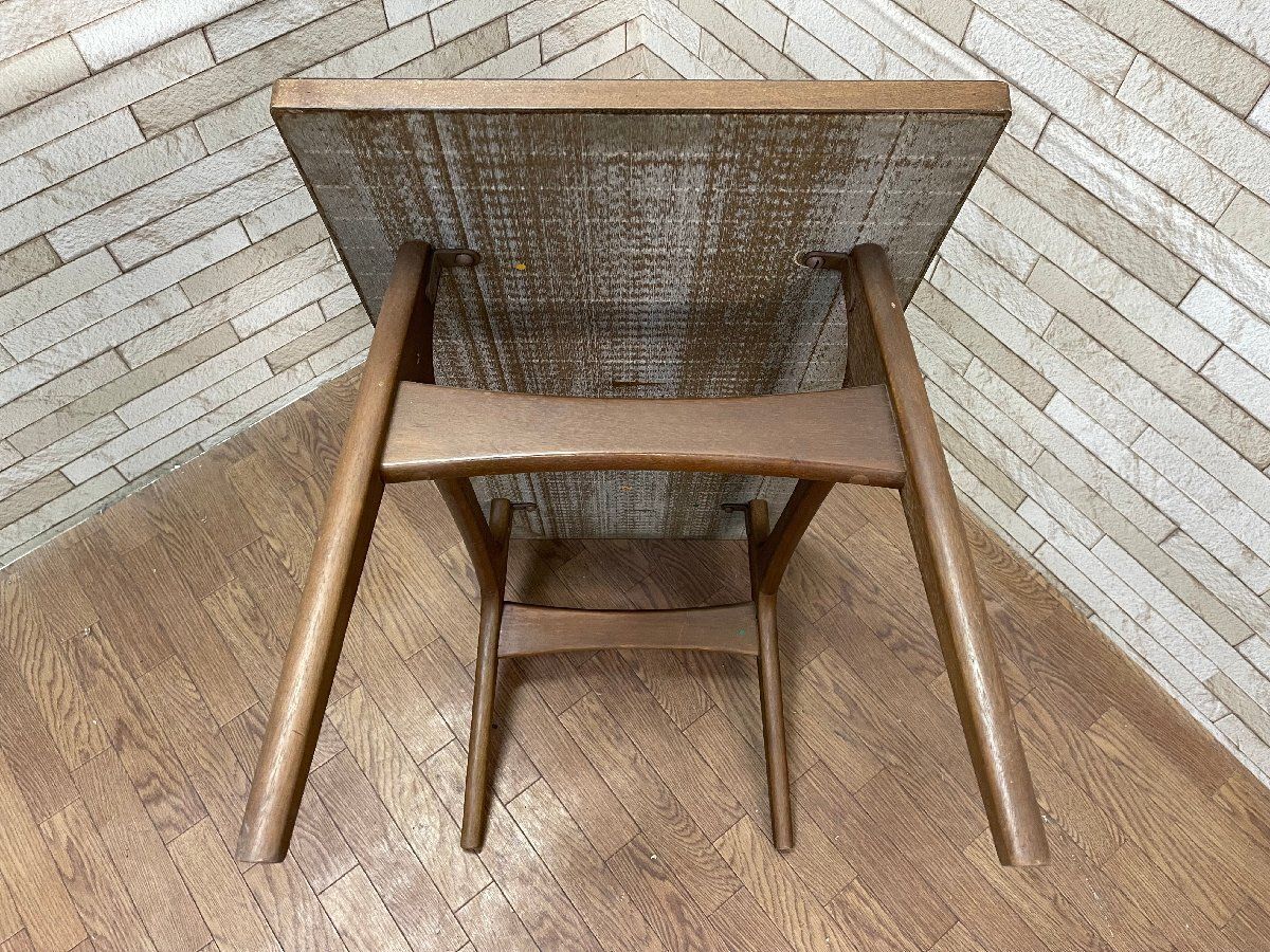 【希少品】オールドマルニ サイドテーブル 飾り台 ビンテージ 孔雀　送料込み オールドマルニ maruni みやじま センターテーブル サイド