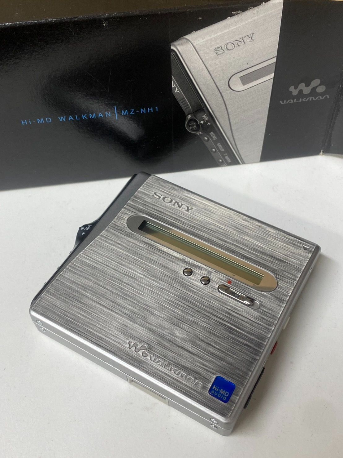 SONY ソニー MD WALKMAN MZ-NH1 MDプレーヤー ポータブルレコーダー オーディオ ウォークマン mt091801
