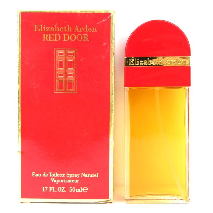 エルザベスアーデン 香水 レッドドア RED DOOR オードトワレ EDT ほぼ未使用 外装難有 レディース 50mlサイズ Elizabeth  Arden 【中古】