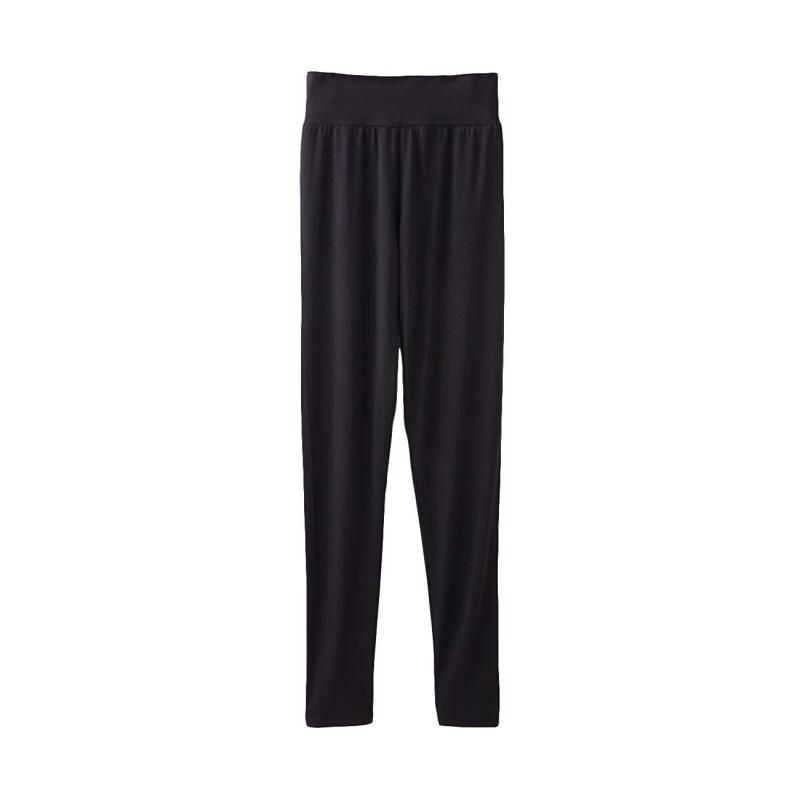 TAKEFU NEW 竹布 スパッツ １０分丈 レディース ブラック Ｌ～ＬＬ