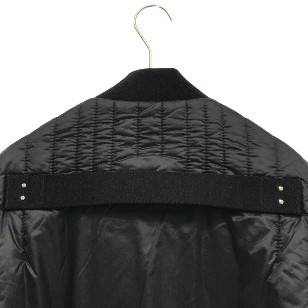 MONCLER RICK OWENS ANGLE ダウン ボンバージャケッ正規品を証明するホログラムタグ