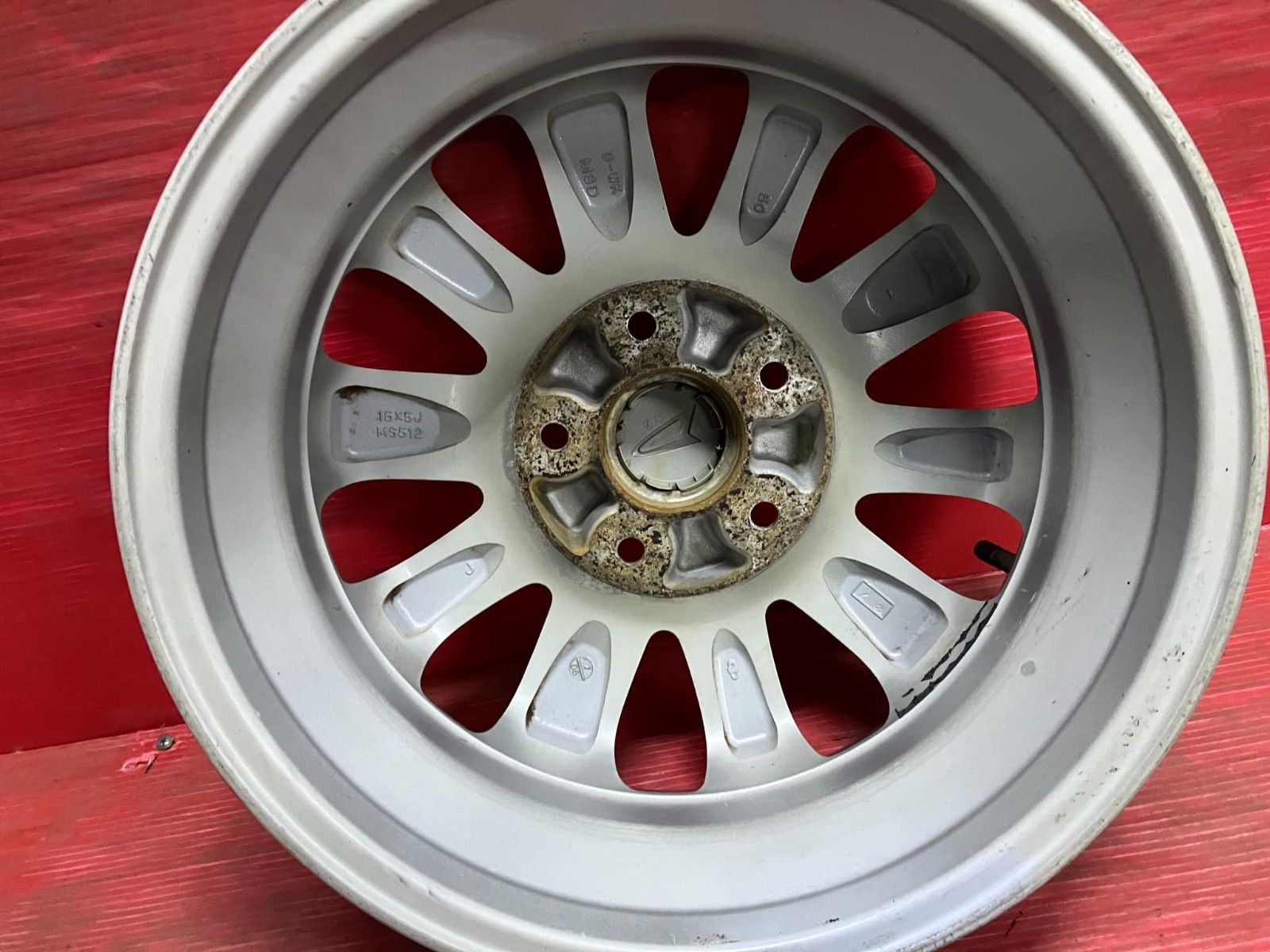 ホイール 15x5.0 50 114.3 5H ダイハツ テリオスキッド純正 4本SET TRITUETUBI_COM