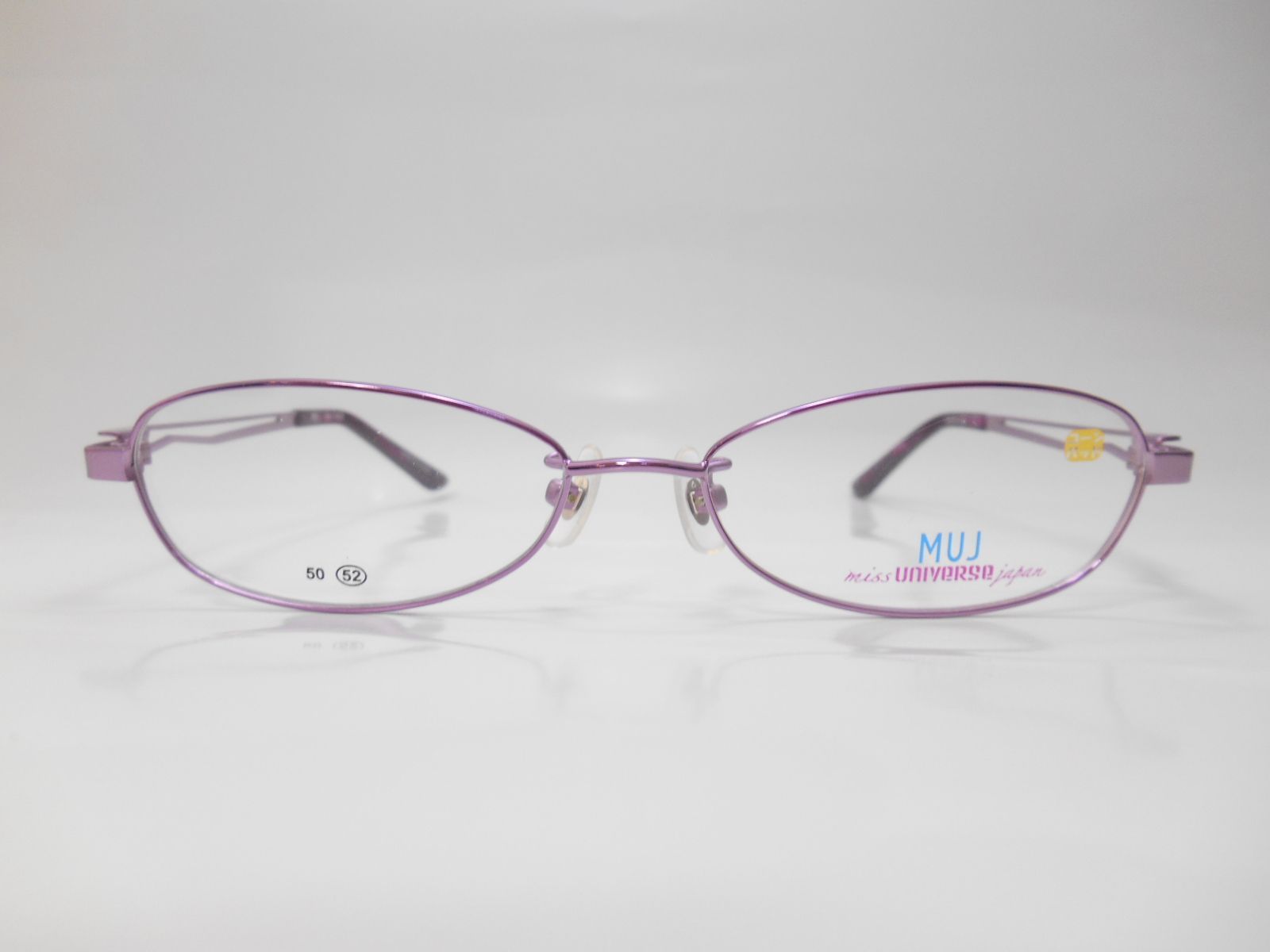 ☆HOYA薄型・非球面レンズ付き／MUJメタルフレーム老眼鏡