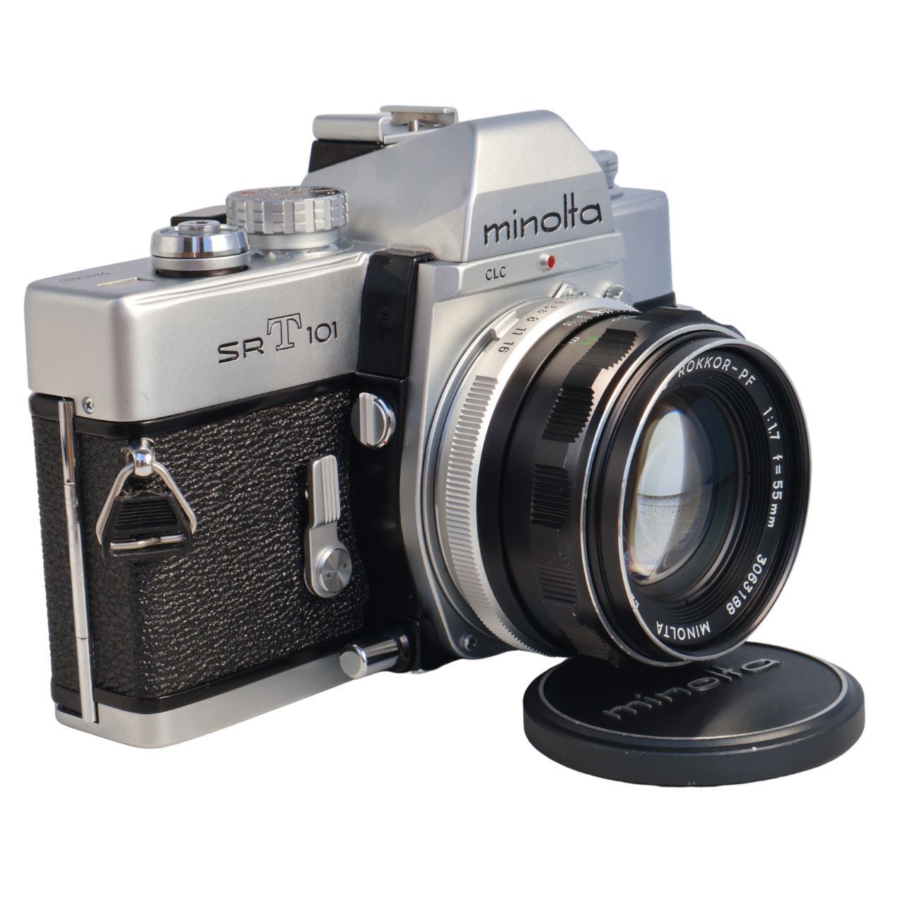 フィルムカメラ MINOLTA SRT101  MC ROOKKOR-PF 1:1.7 f55 MINOLTA SRT101 + MC Rokkor-PF 1:1.7mm 55mm 整備済 - メルカリ