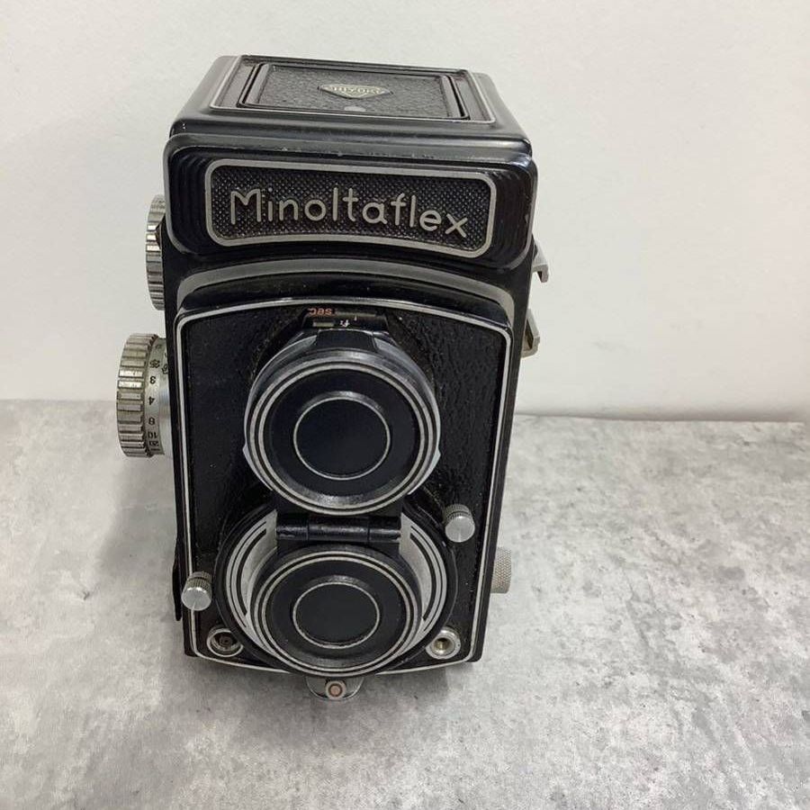 9U60 Minoltaflex 二眼レフカメラ MINOLTA FLEX ミノルタ ROKKOR No.1805381 動作未確認 現状品 -  メルカリ