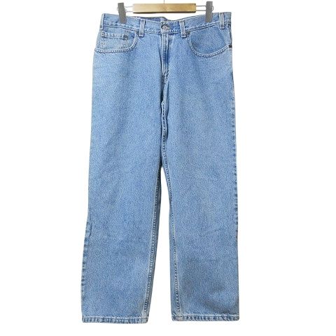 リーバイス Levi's 00's 550 デニムパンツ USA製 HUSKY ジーンズ テーパード リラックスドフィット W34 L28 L相当 ブルー 青 AA X