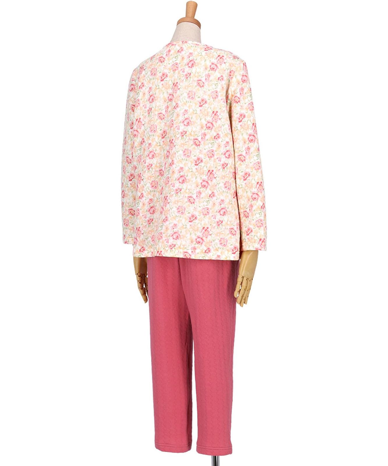 ワコール リラックス-スリープ パジャマ 長袖 長ズボン 綿混 本体 あったか CDW416 レディース