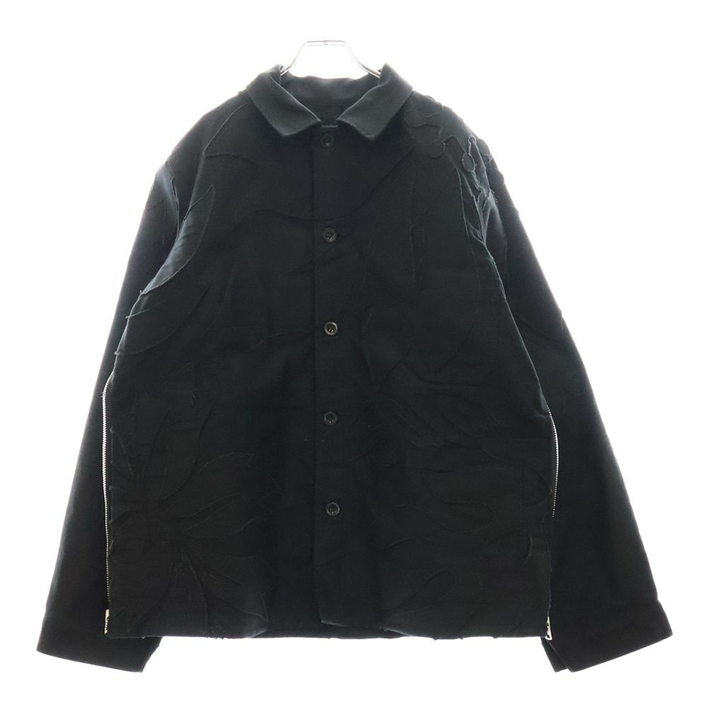 専用　SACAI サカイ　モールスキン　24SS サイズ1 Sacai (サカイ) 24SS Moleskin Embroidered Patch Jacket モールスキン