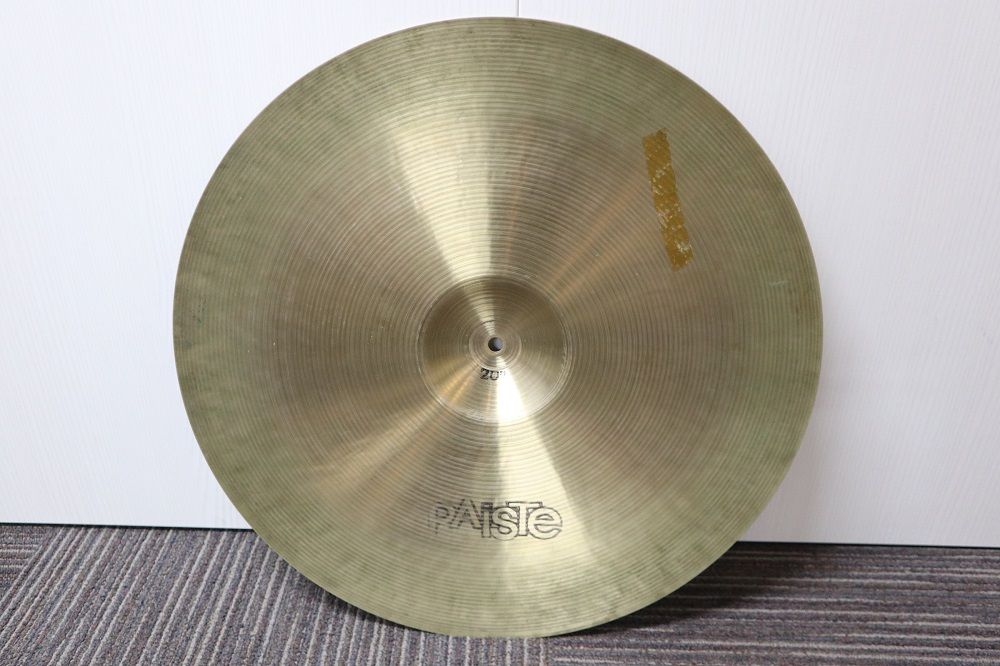 Vintage PAISTE 70s FORMURA602 MediumRide 20