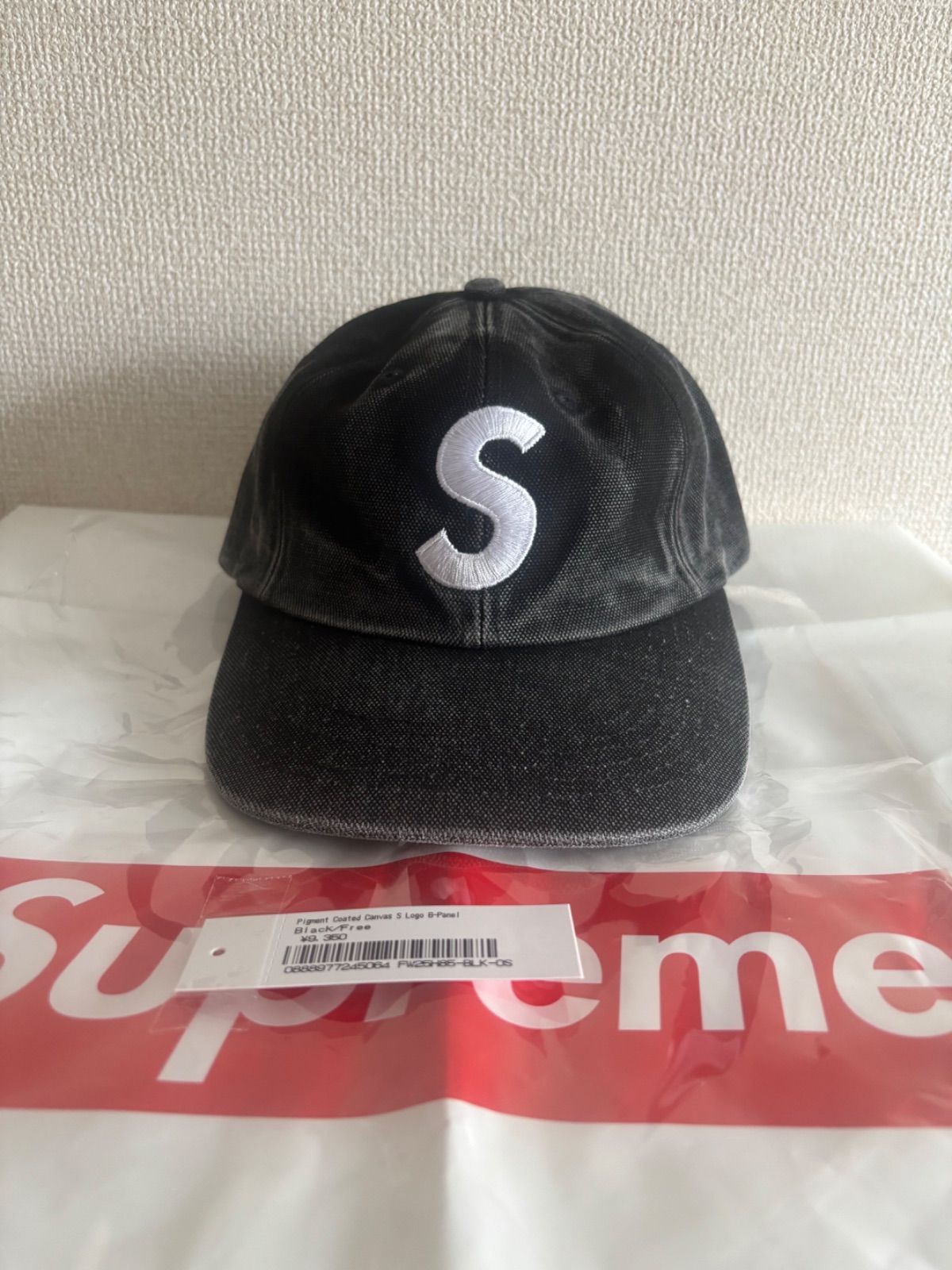 25FW supreme Pigment Coated S Logo 6-Panel - メルカリ