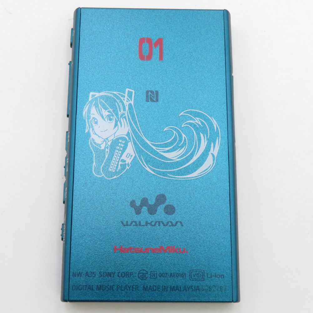 初音ミク10周年記念 初音ミクモデル WALKMAN SONY NW-A35HN SONY Walkman Hatsune Miku model 10th anniversary NW-A35HN