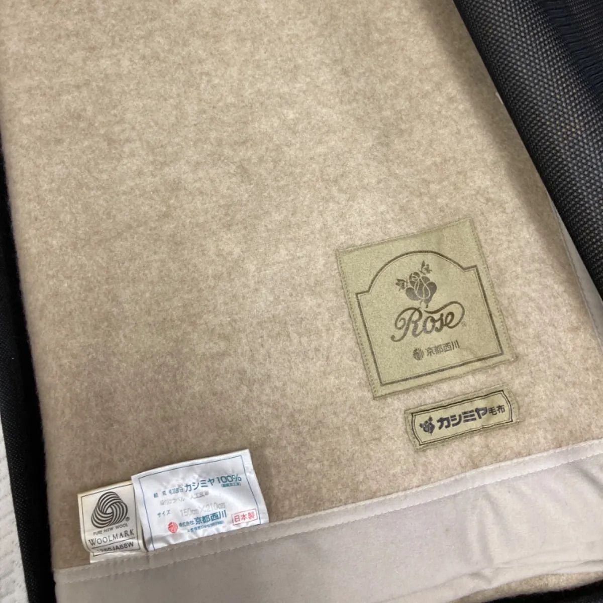 京都西川 日本製 rose カシミヤ毛布100% カシミヤ毛布のおすすめ人気