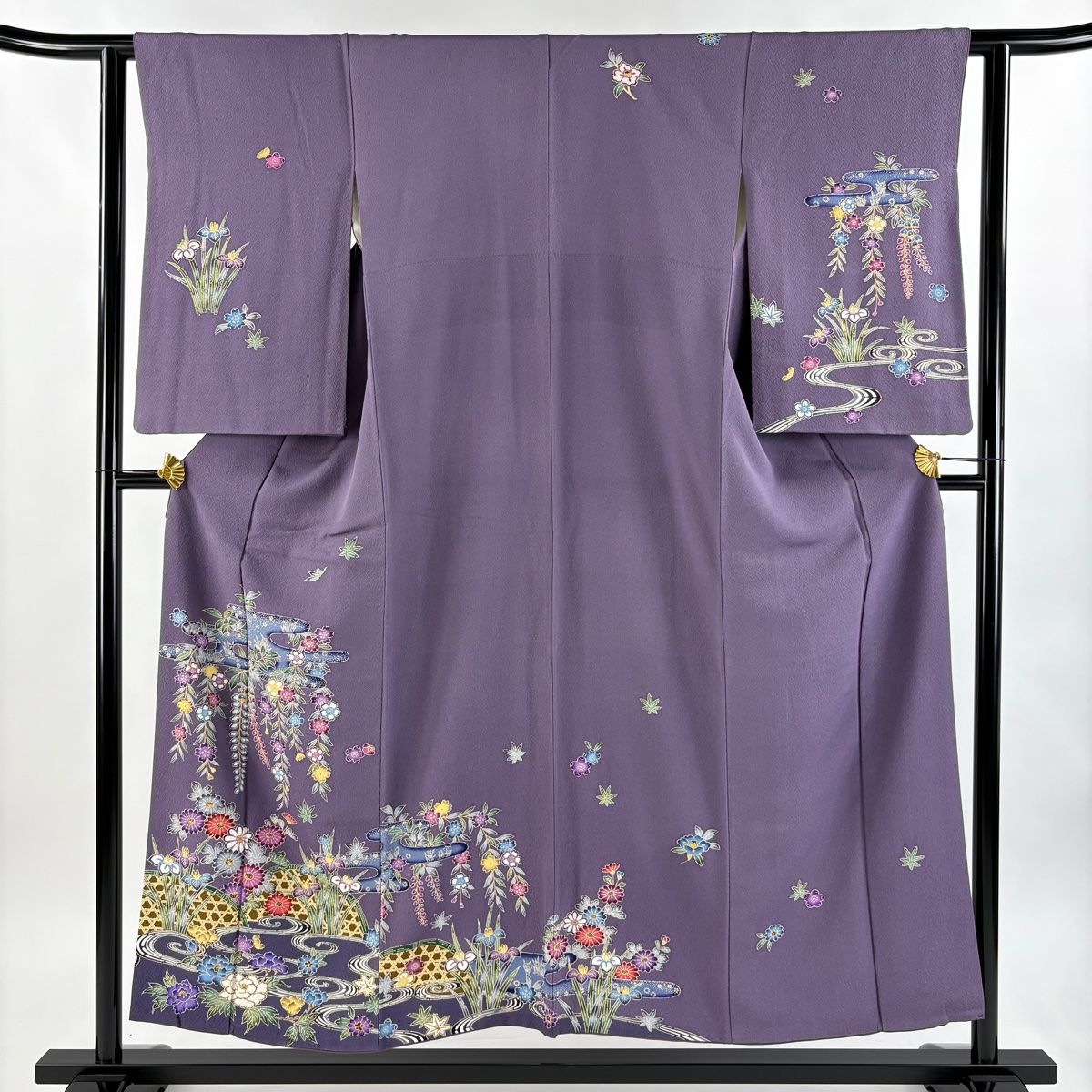 505 豪華レース帯揚げ　半衿　パールとラメの重ね衿　パール帯締め　お飾り3点 505 豪華レース帯揚げ半衿パールとラメの重ね衿パール帯締め