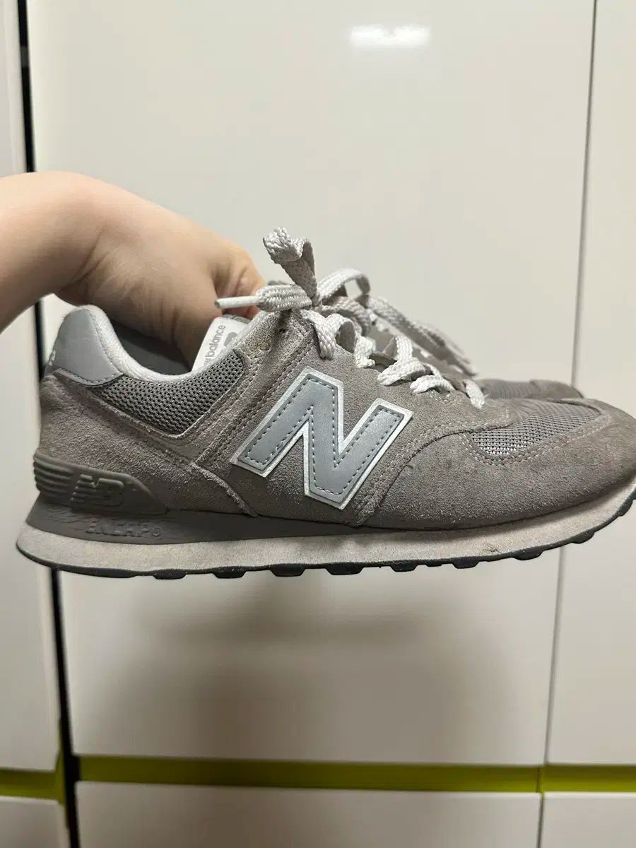 New Balance ニューバランス 574 グレー スニーカー 240 サイズ