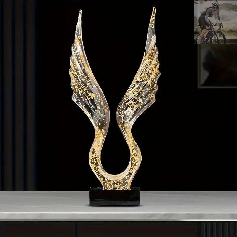 オブジェ エンジェルウィングス 翼 置物 鷹 天使 おしゃれ エレガント