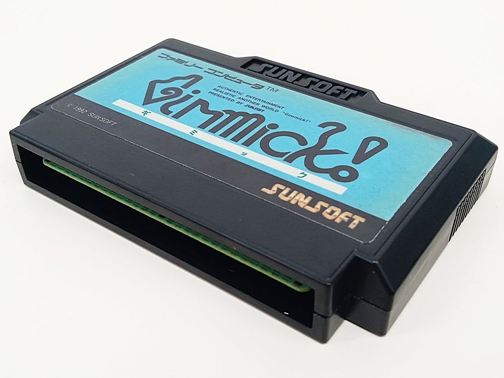 動作確認済み FC ファミコン ギミック Gimmick! 箱・説明書
