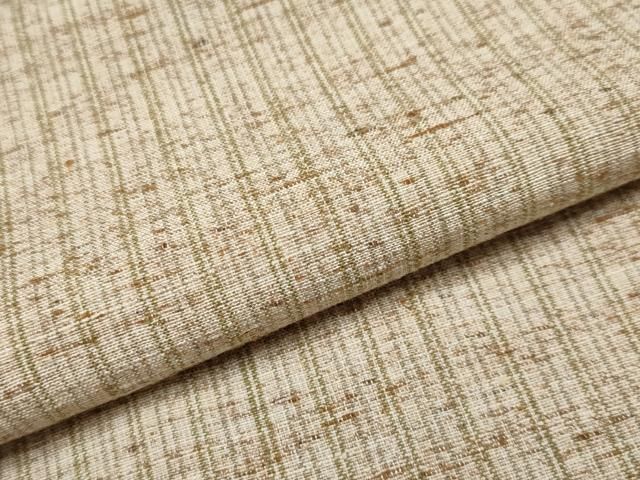 平和屋本店■極上　十五代目　馬下助左衛門　かくまぜんまい紬　瞑想の森　綱木の宿　反端付き　逸品　CYAA2286s5 平和屋本店□極上 十五代目 馬下助左衛門 かくまぜんまい紬 瞑想の森