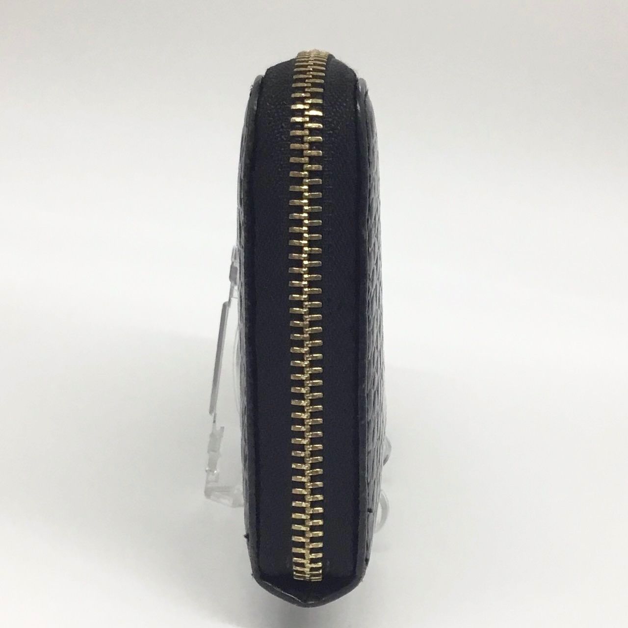 ミュウミュウ MIUMIU ラウンドファスナー 長財布 クロコ調 財布