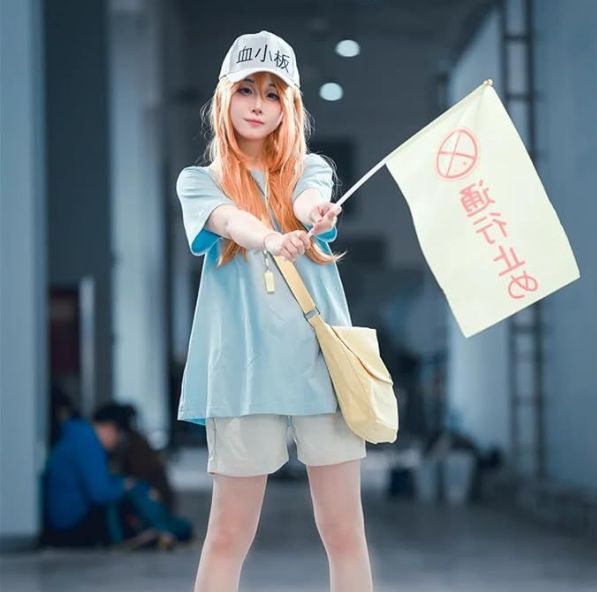 はたらく細胞 コスプレ白血球コスプレ 血小板ちゃん 子供服 働く細胞 