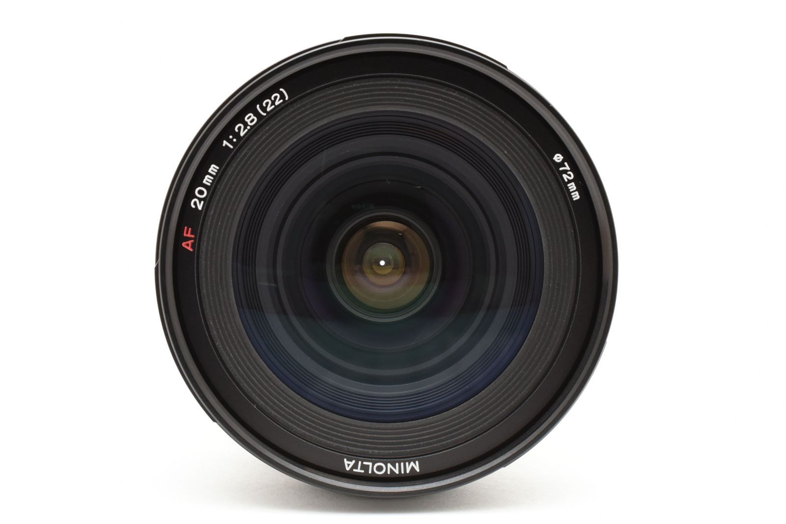 美品】Minolta AF 20mm F2.8 広角レンズ ソニー/ミノルタAマウント用