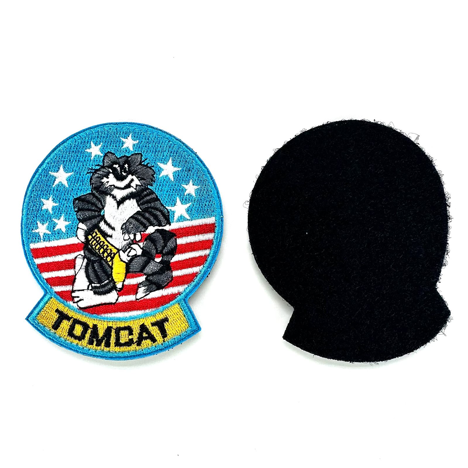 迅速発送】RESPEC ベルクロ パッチ 刺繍 ワッペン トップガンシリーズ