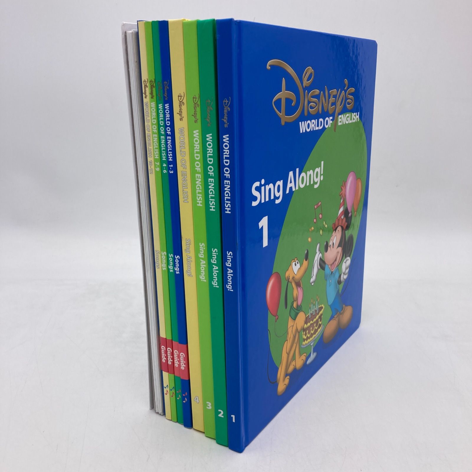 シングアロング 新子役 DVD12枚 絵本＆CD 字幕あり ディズニー