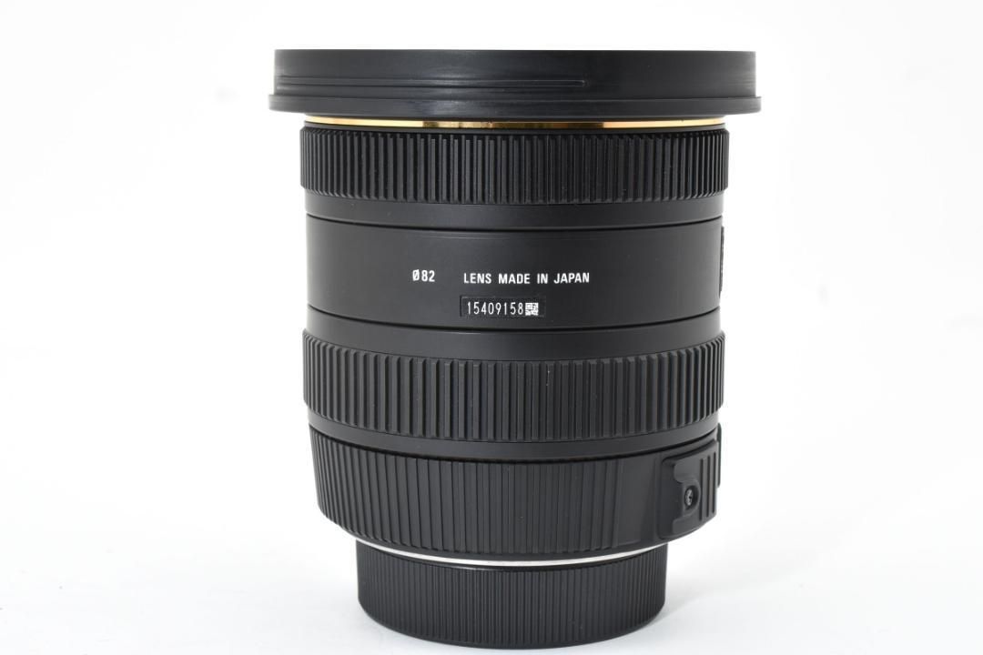 ★美品★シグマ 10-20mm f3.5 EX HSM ニコン元箱付き#1390 ☆美品☆シグマ 10-20mm f3.5 EX HSM ニコン元箱付き#1390 - メルカリ