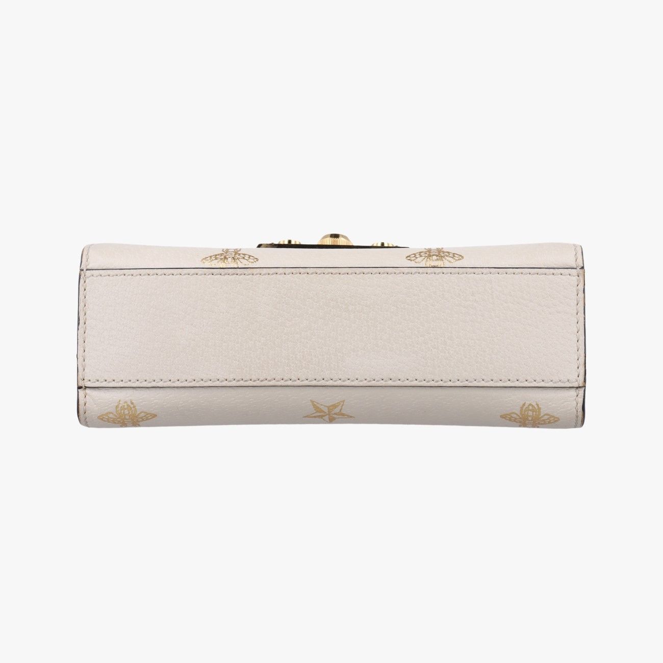 グッチGucciパドロックホワイトレザー432182I028268540