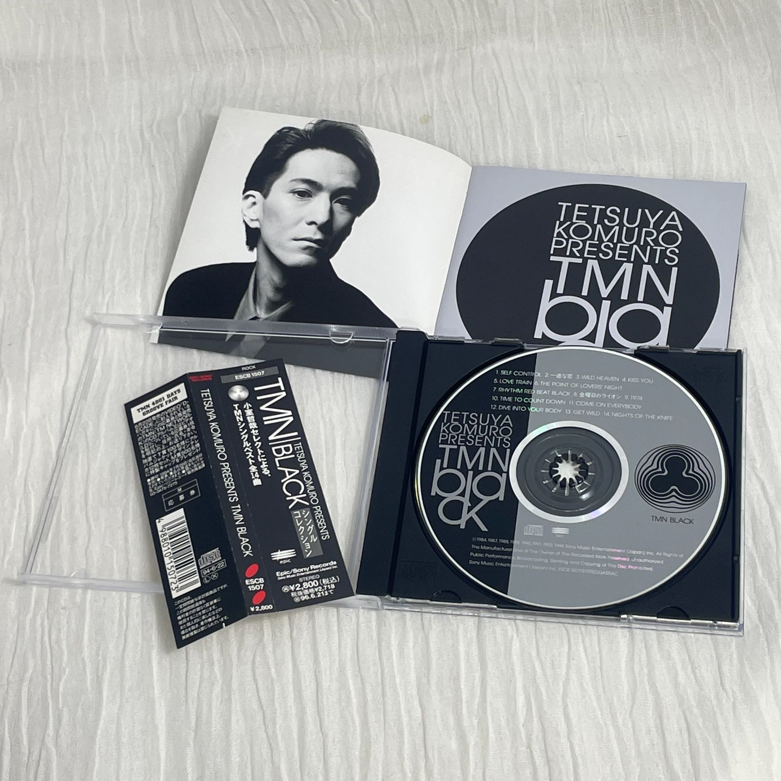 TETSUYA KOMURO PRESENTS TMN BLACK｜中古CD：帯付き｜小室哲哉