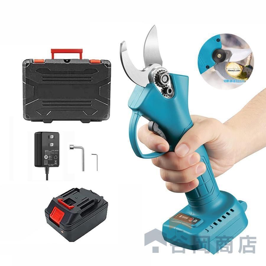 山本造園監修】電動剪定バサミ 電動バサミ32mm切断径PSE取得 園芸