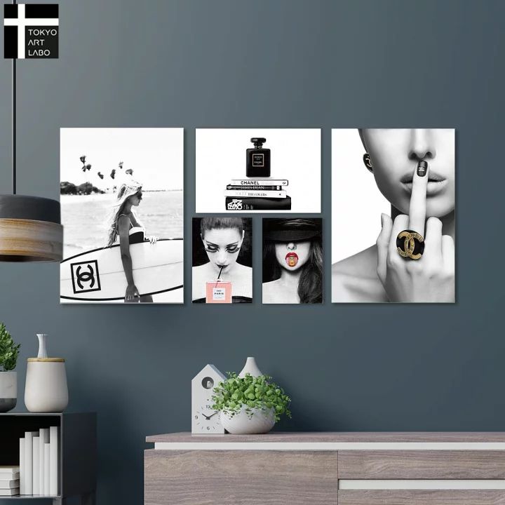 アートパネル キャンバスアート 5枚セット 絵 パネル ブランド