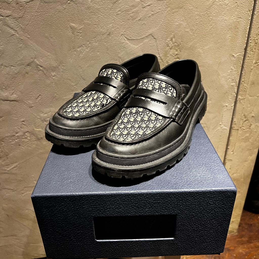 Christian Dior ブラックローファー クリスチャン ディオール