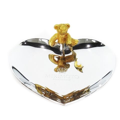 ミキモト MIKIMOTO GINZA BEAR アクセサリートレイ ジュエリートレイ