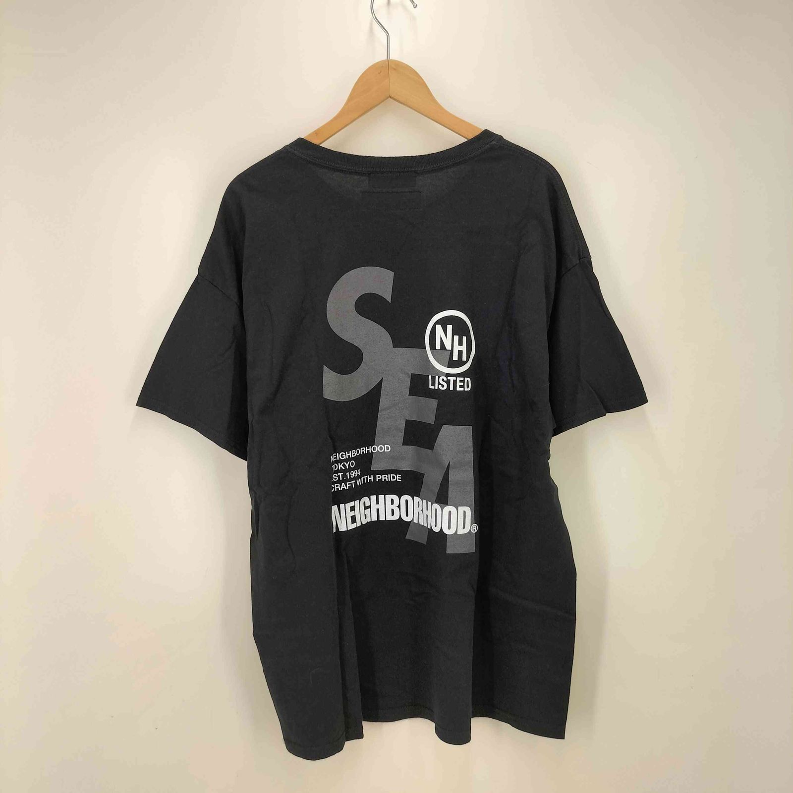 ネイバーフッド NEIGHBORHOOD 両面プリント クルーネックTシャツ