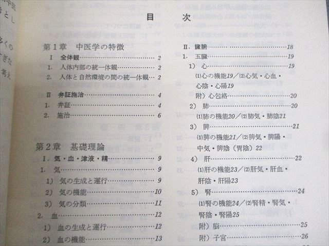 WX12-027 医歯薬出版 中医学入門 1981 神戸中医学研究会 24S6C