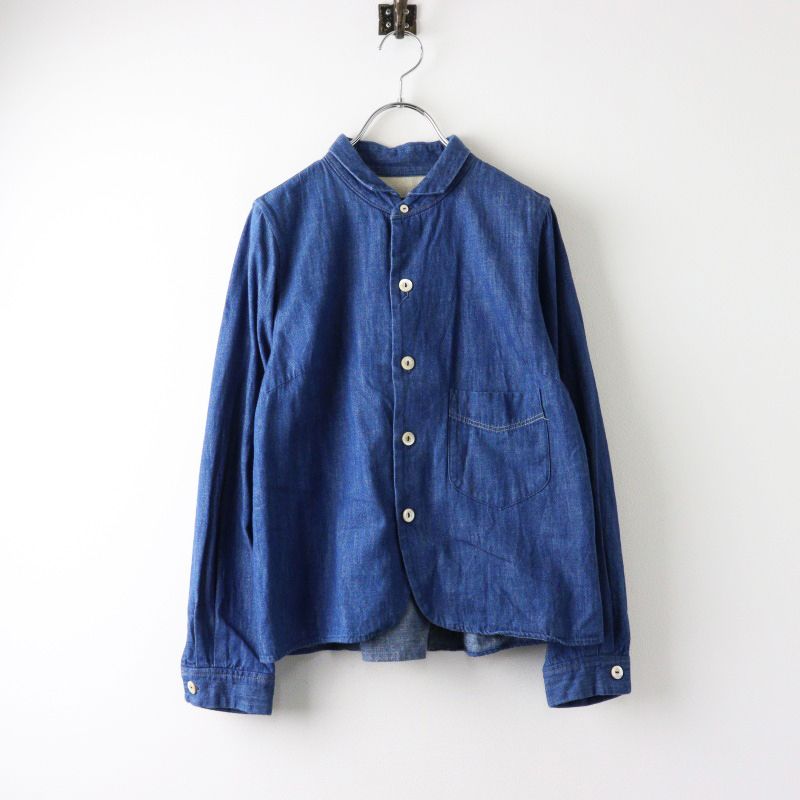 pal'las palace パラスパレス 23SS スタンド襟シャツ 2 イエロー