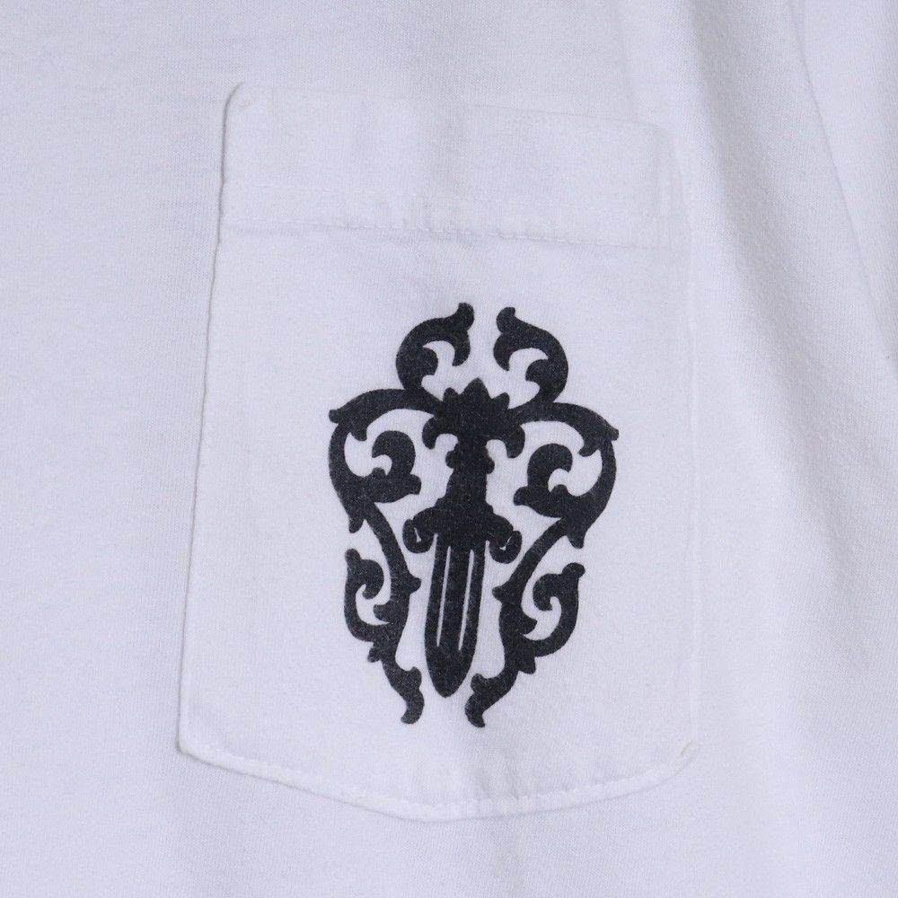 CHROME HEARTS ヴィンダガー英字バックプリントTシャツ Lサイズ