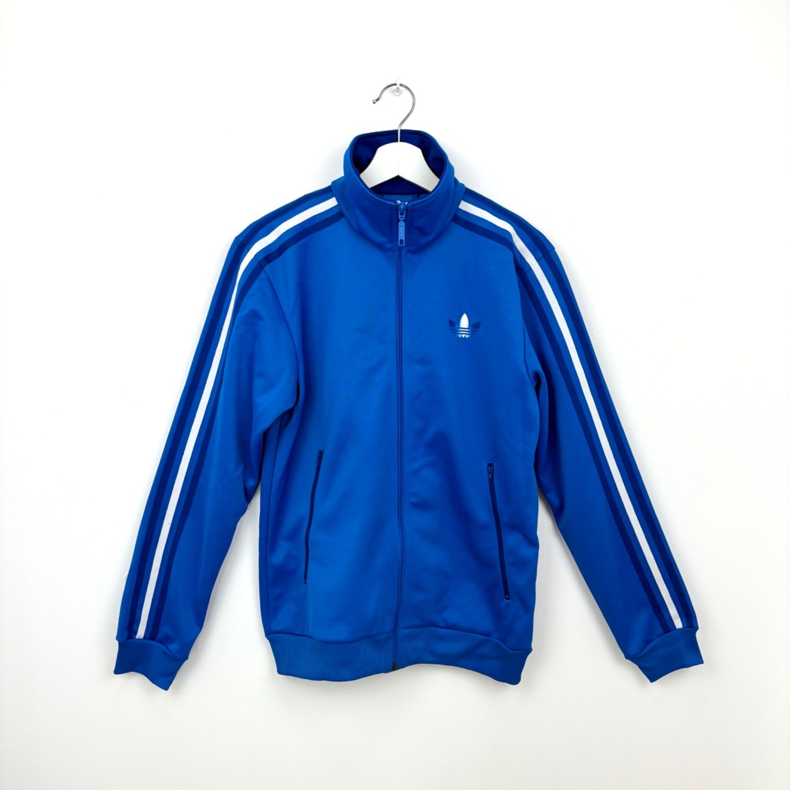 【希少】adidas 00sトラックジャケット ファイヤーバード ブルー 90 ☆adidas☆ アディダス トラックジャケット ファイヤーバード TT