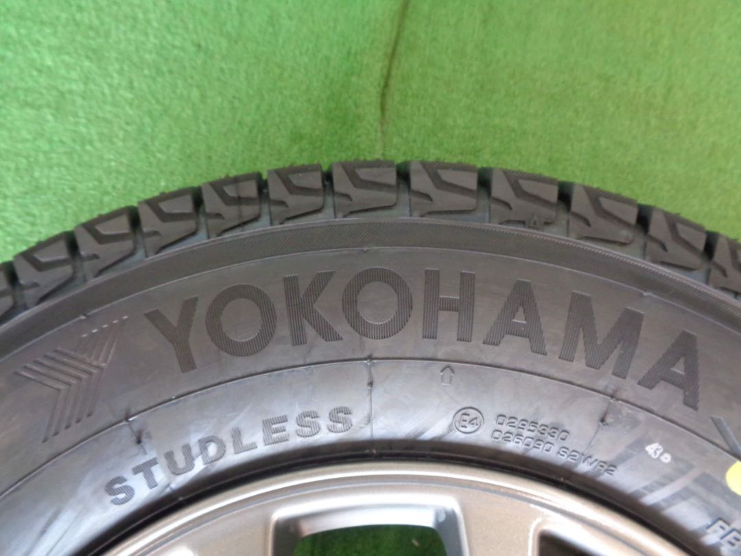 ジムニーシエラ スズキ 純正ホイール スタッドレスセット ヨコハマ アイスガードG075 195 80R15 15インチ 神奈川県 FFCRYSTALESIA_COM