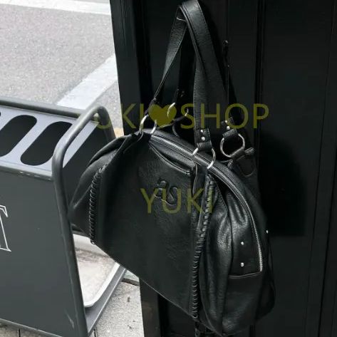 as\"on ason bag トートバッグ ショルダーバッグ　ブラック 韓国 韓国人気 as