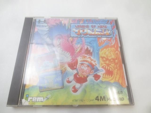 品 ゲーム NEC PCエンジン ソフト Huカード レジェンド オブ ヒーロー トンマ 説明書付き