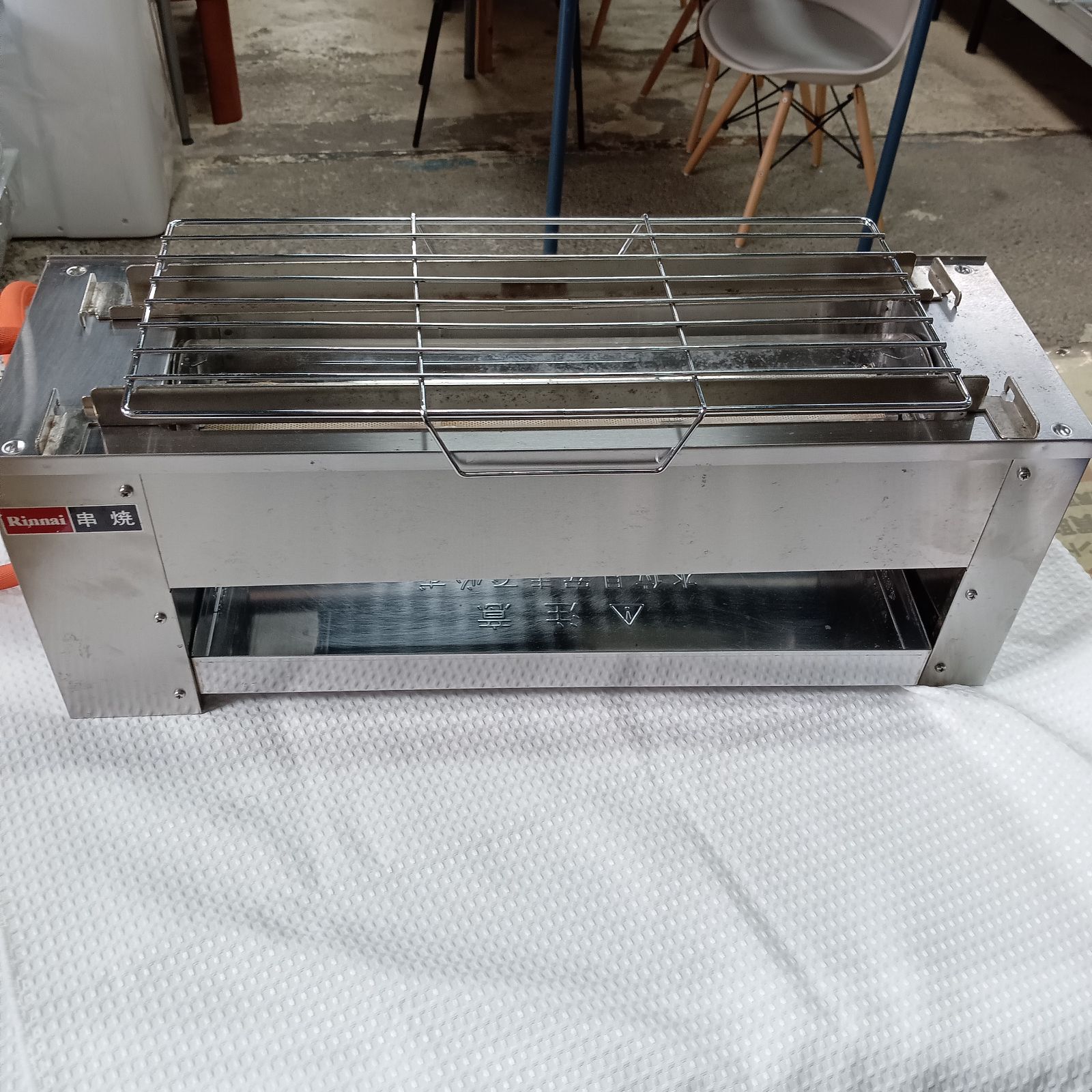 数量限定，HOT 【6-5-31-2Ta】 リンナイ 赤外線串焼器 Rinnai 業務用