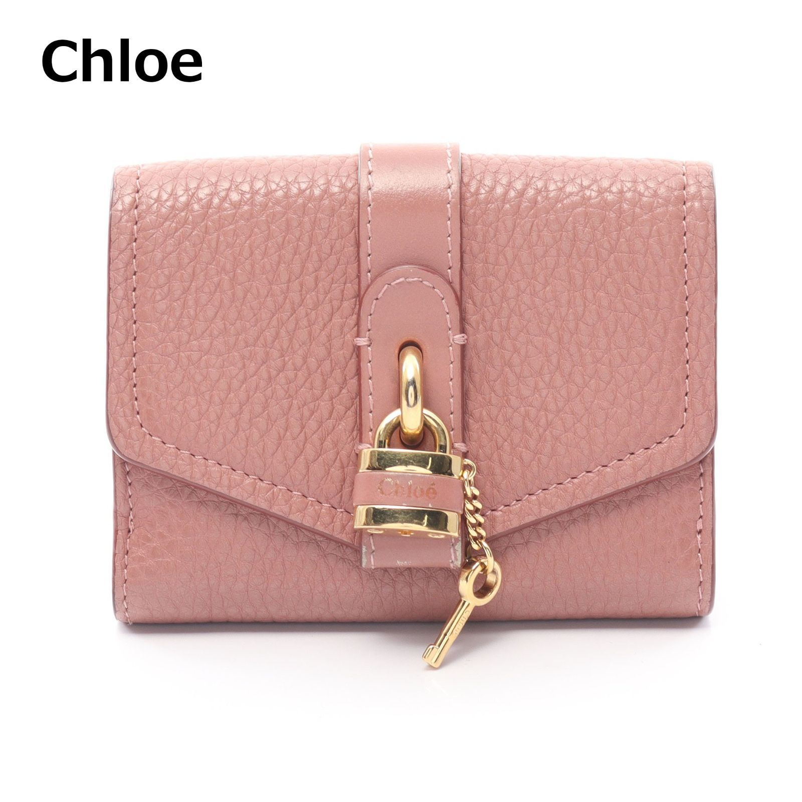 BCランク】Chloe／クロエ ABY アビー Wホック財布 三つ折り財布