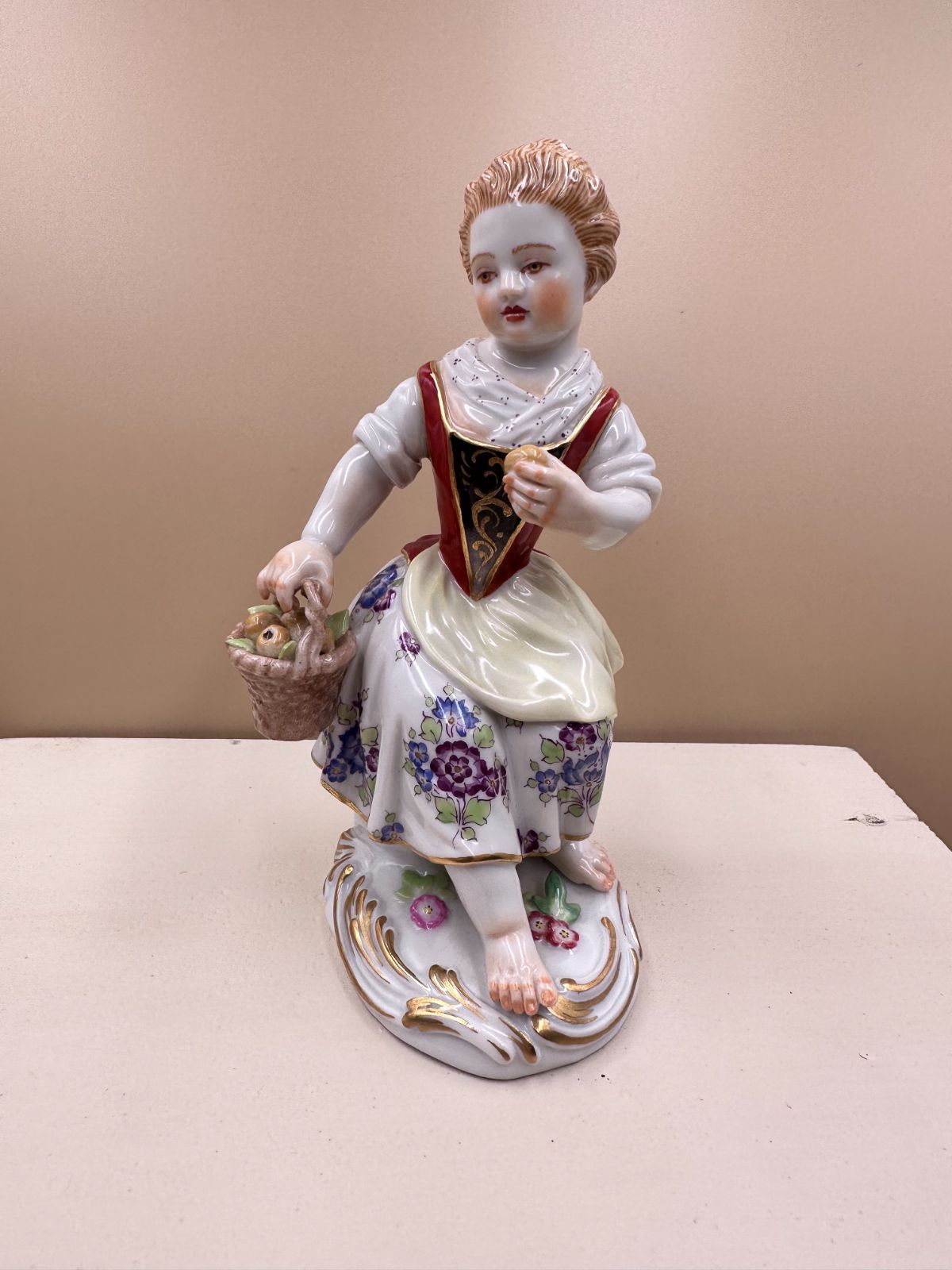 マイセン MEISSEN 陶磁器 フィギュア 「ガーデナーの子供たち