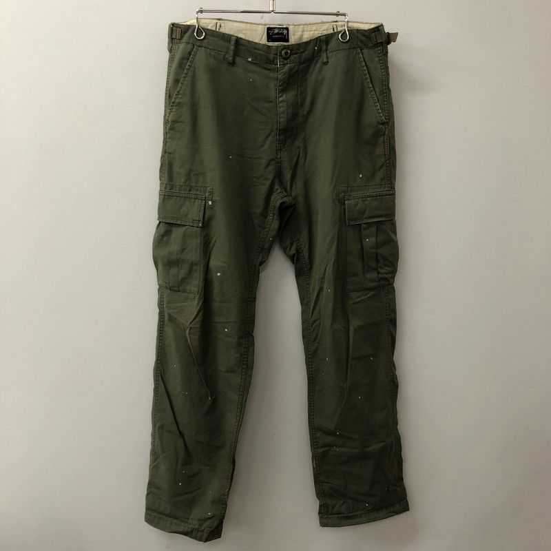 現状渡し品】STUSSY ステューシー PAINT CARGO PANTS ペイント
