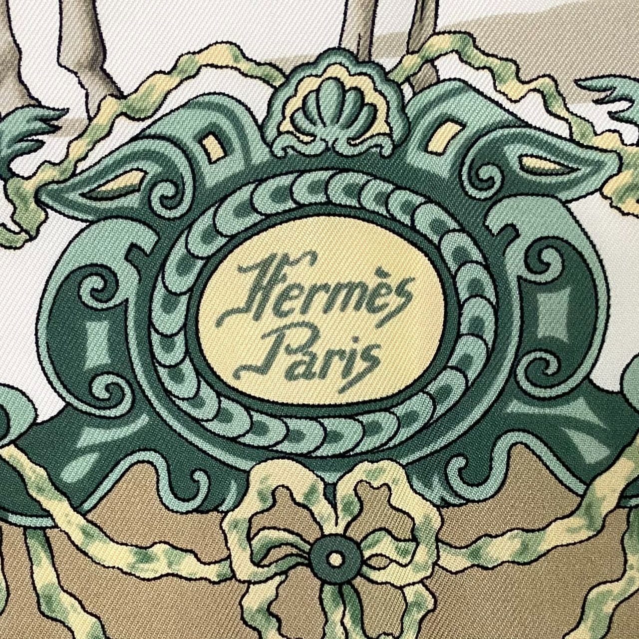 SJ【HERMES】カレ90 王立アンダルシア馬術学校 SILK/シルク 100