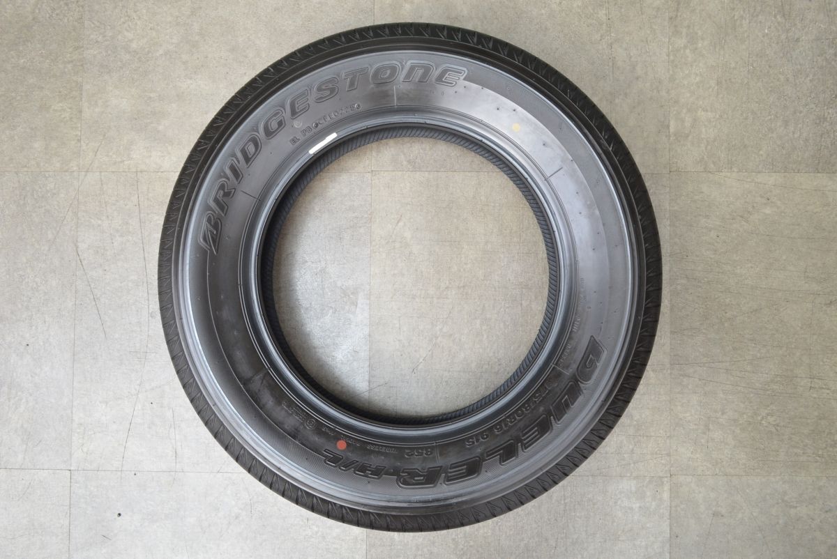 2025年製 バリ溝】ブリヂストン デューラー H/L 852 175/80R16 4本