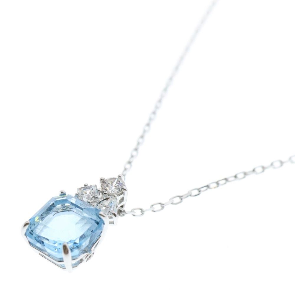 【正規品】SWAROVSKI スワロフスキー　クリスタルラインストーンネックレス 美品】スワロフスキー ネックレス ペンダント ラインストーン